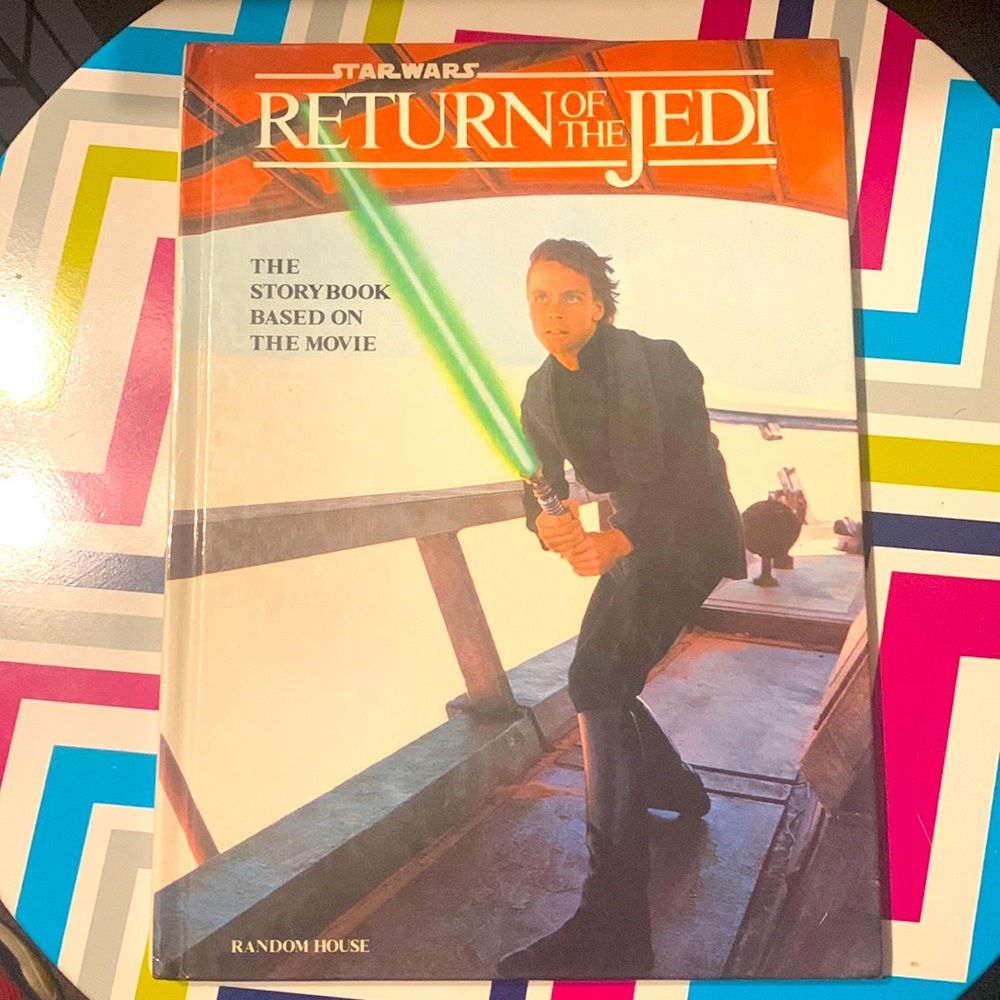 Star Wars: Return Of The Jedi 1983 Storybook Based On The Movie Random House HC